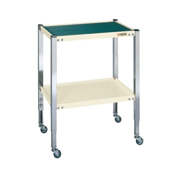 フリーワゴン高さ調整タイプ浅棚仕様 W550×D350×H700~900mm