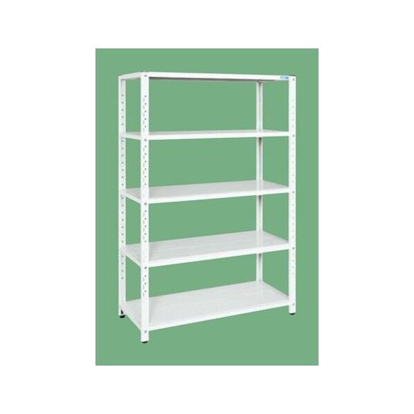 サカエラック(100kg/段・高さ1800mm・5段タイプ) W1200×D750×H1800mm STN4-1218W 1個