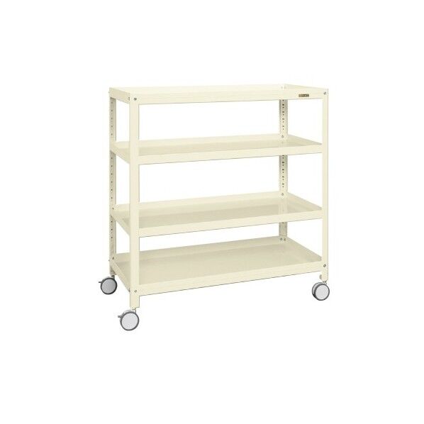 スーパーキャスターラック(双輪エラストマー車) W1500×D600×H1289mm SPR-1224RDI 1個