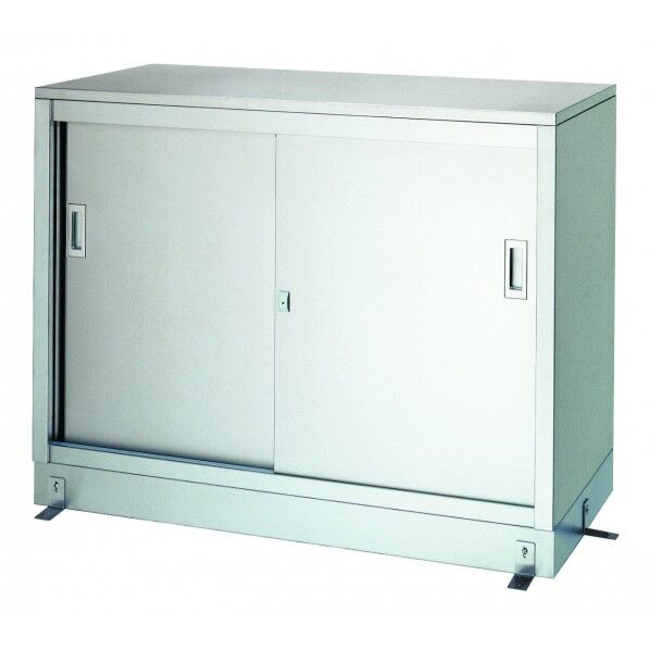 ステンレス保管庫(一段式) W1800×D450×H950 L-18045 1台