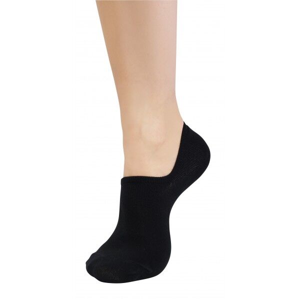 脱げないココピタ レディース 見せないスニーカー丈 ニットタイプ 無地 先丸