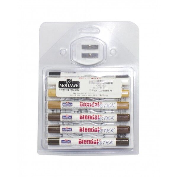 「ブレンダルスティック#2」12色セット 家具・フローリング補修用 M3401202 1セット