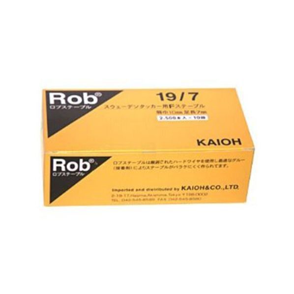 ラピッド Robステープル 19-7 小箱10箱入 10箱