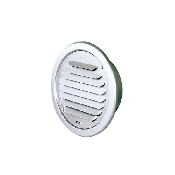 アルミ丸型ガラリ FD付150 U型フード付ガラリ 1個