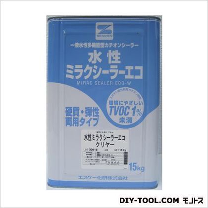 水性ミラクシーラーエコ クリヤー 15kg 1缶