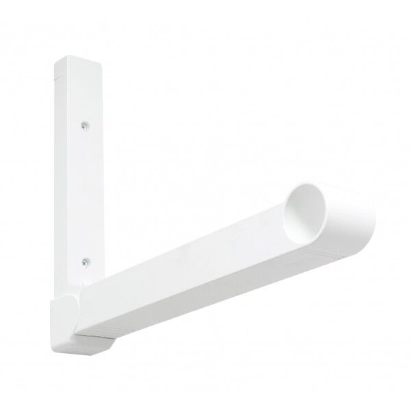 簡単壁付ものほし アームタイプ ホワイト 幅42×高さ301mm LG30 1セット