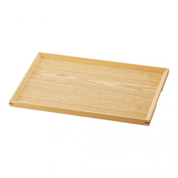 木製ノンスリップマルチトレイ クリア クリア 特大 15553 1個