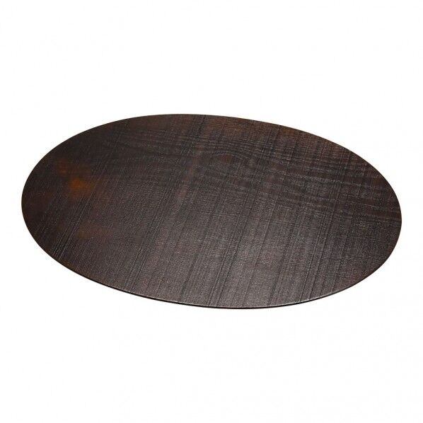 本漆荒肌多目的トレイ 楕円 15526 1個