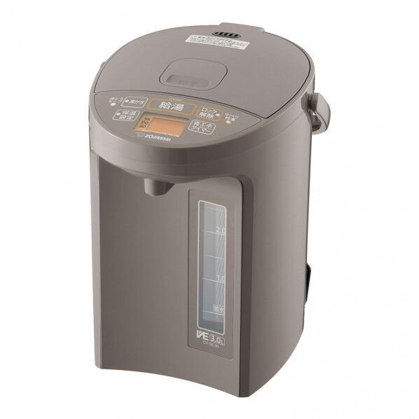 象印 マイコン沸とうVE電気まほうびん 優湯生 ライトブラウン(TL) CV-GC22 1個