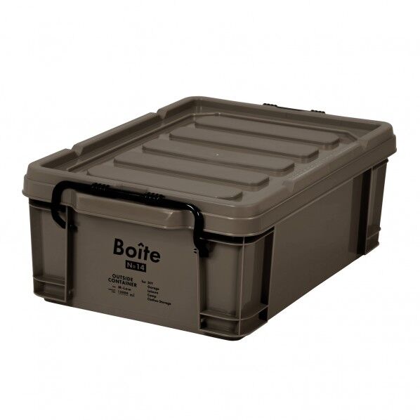 Boite アウトサイドコンテナ ロー M/13L ブラウン ブラウン MA-4096 1個