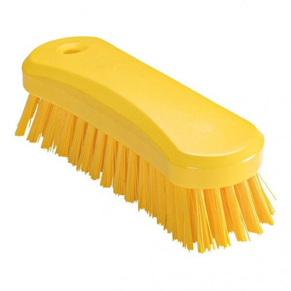 トラスト オールカラー スクラブブラシ イエロー 1293605 1個