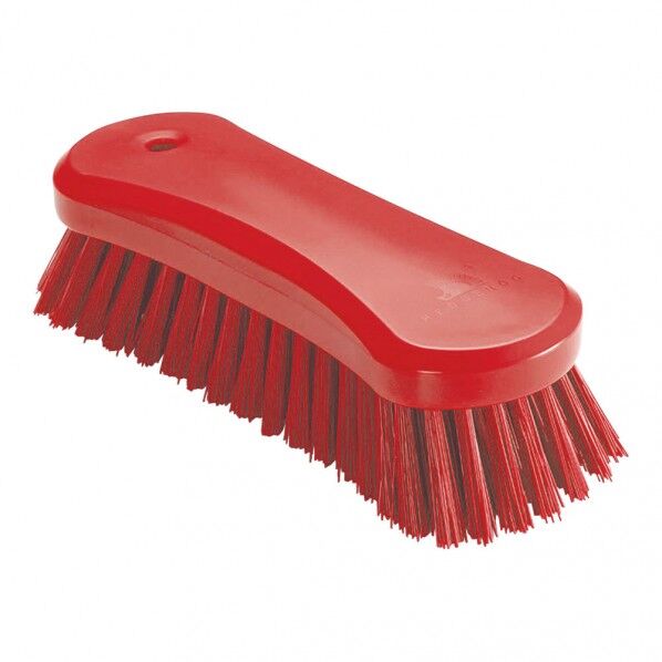 TRオールカラー スクラブブラシ ラージ レッド 1294603 1個
