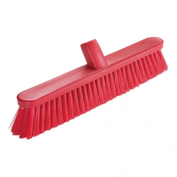 コンパクトフロアカラーブラシソフト レッド 42.5cm 1個