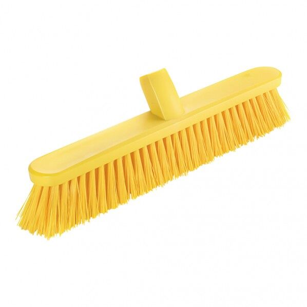 コンパクトフロアカラーブラシソフト イエロー 42.5cm 1個