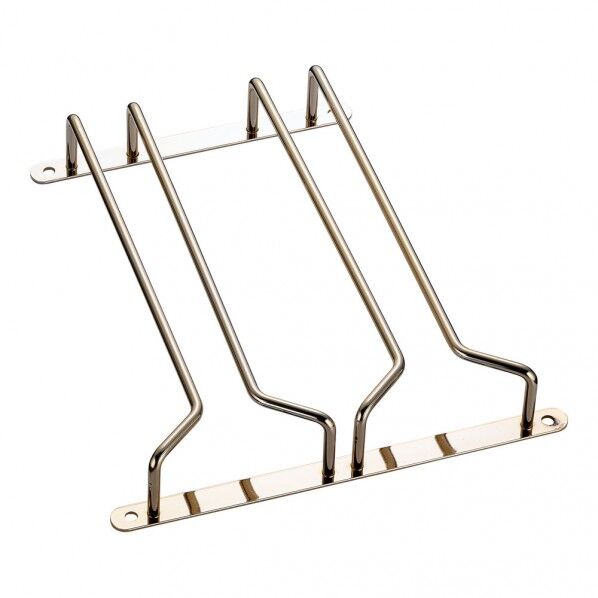 金メッキ グラスハンガー 2連 ゴールド 10インチ 1個