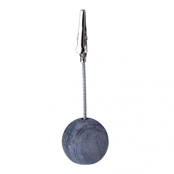 マーブル カードホルダー ラウンド グレー MB028 1個