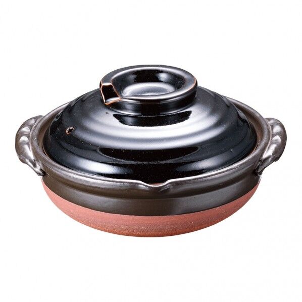 柚子天目土鍋 6号 S-516 1個