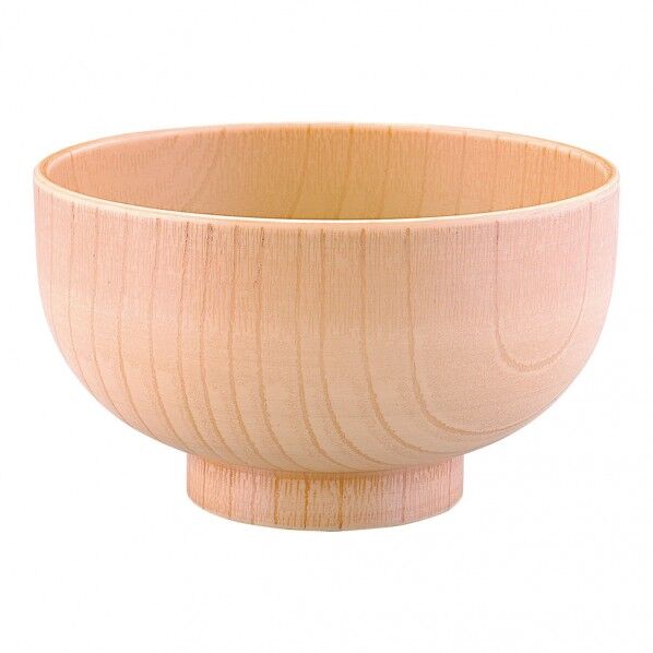 TA 木調汁椀 木肌摺り