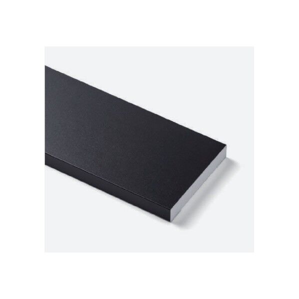 シートラッピング樹脂枠 三方枠ムクタイプ ブラック SW-8003M24 1セット