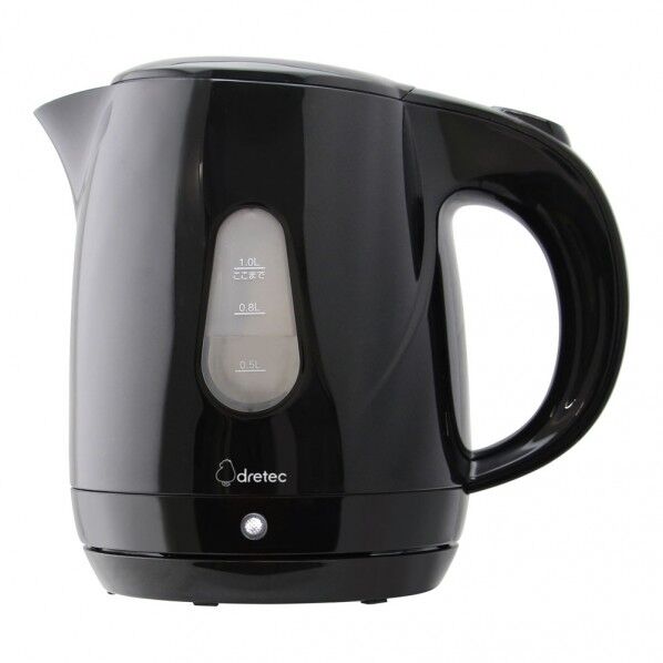 電気ケトル プロム 1.0L ブラック 1L PO-160 1個