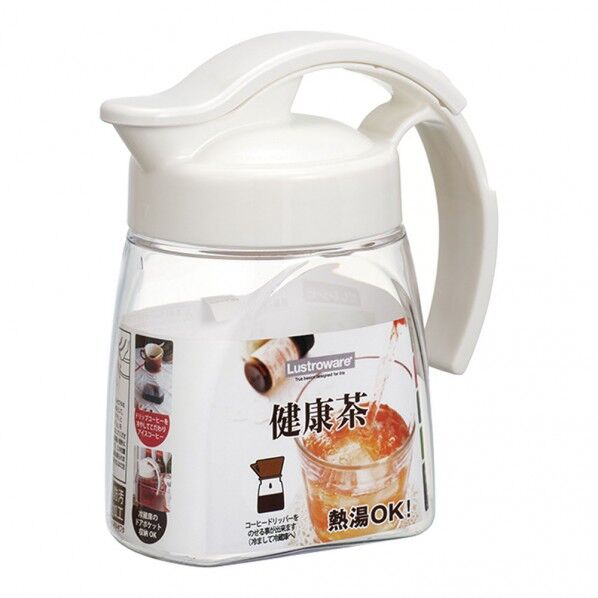 岩崎工業 タテ・ヨコスライドピッチャー 700ml ホワイト K-1294W 1個