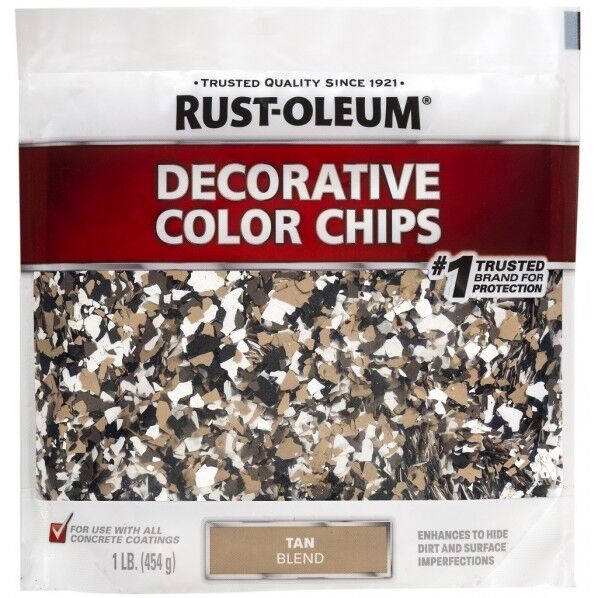 ラストオリウム「デコレイティブチップス」タンブレンド(ベージュ) タン 312447 1個