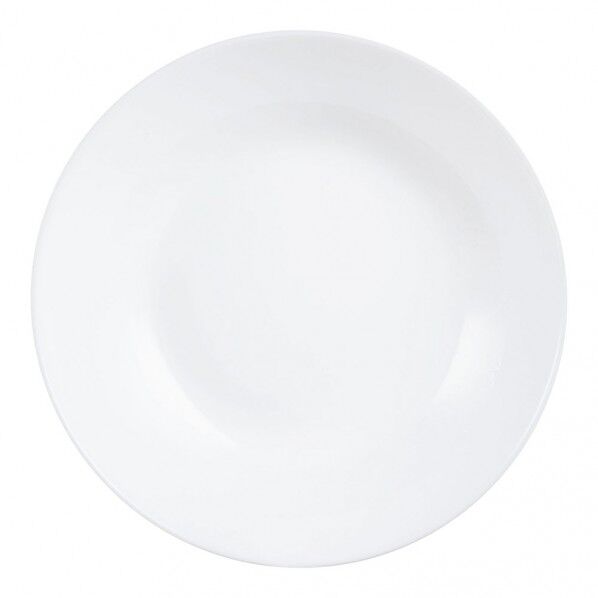 エボリューションホワイト スーププレート 26cm P0447 1個
