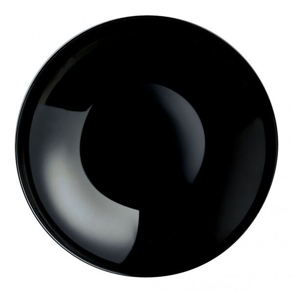 エボリューションブラック スーププレート 26cm P1141 1個