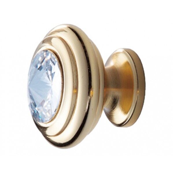 クリスタルツマミ 純金 中 KB-83 1個