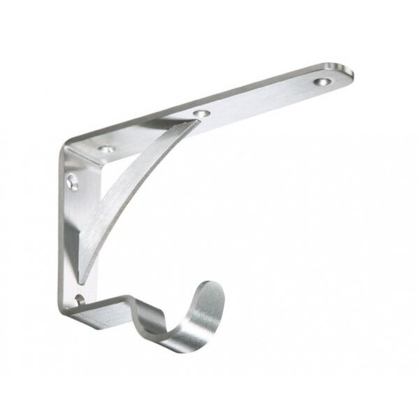 L形フック付パワー棚受け ヘアライン 122×170 TBR-20 1個