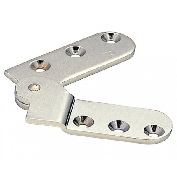 デラックス三面鏡丁番 クローム 24×65 BB-6 20枚