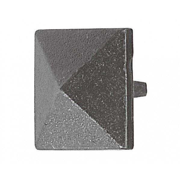 ケリ板鋲 黒 15×15 LA-51 300個