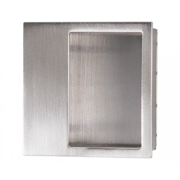 新四方角戸引手 ホワイト MZ-8 1個