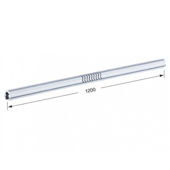 上り階段用レール アルマイト 1200mm BR-737 1本