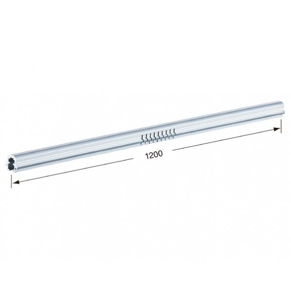 下り階段用レール アルマイト 1200mm BR-738 1本