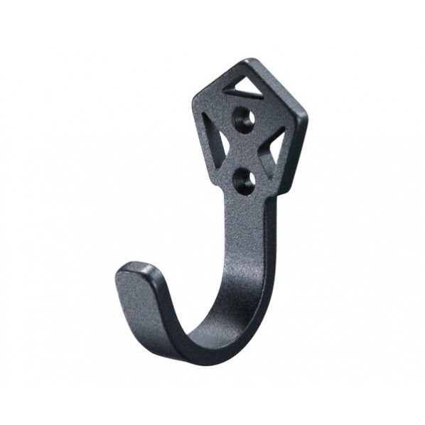 五角フック Nブラック CF-25 1個