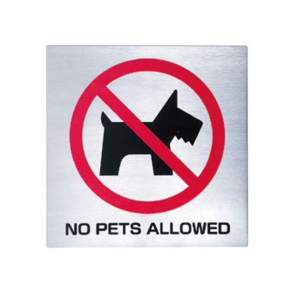 サインプレート ヘアライン 200角×1mm NS-300-7 1枚