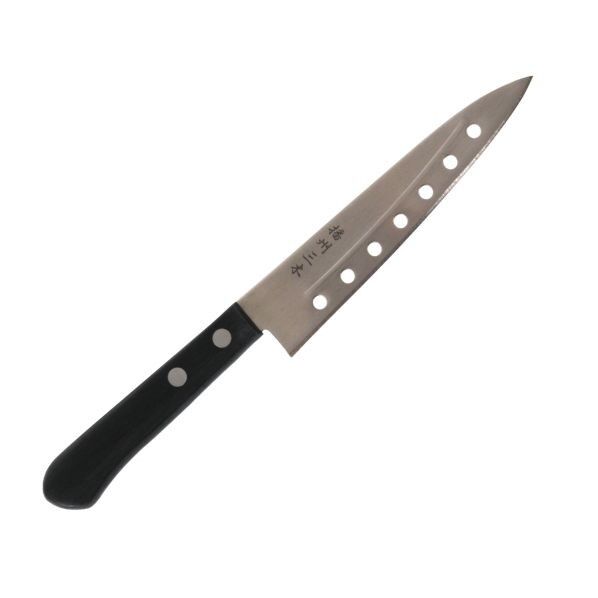 イトー 穴開き ペティ黒合板柄 箱入 135mm 1個