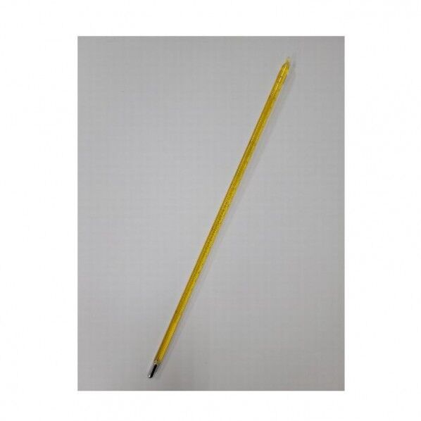 黄管 棒状標準温度計 No0 成績書付