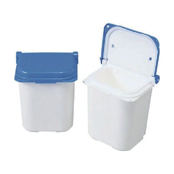 保冷牛乳箱5型 201257 白/青 201257WH/BL01 1点