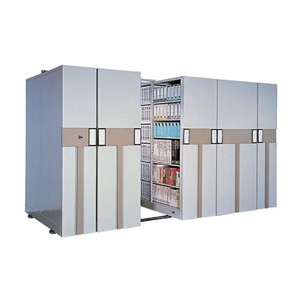 手動式移動ラック W990×D300×H1950 S-2ASF-1-15 1点