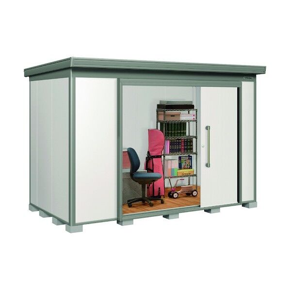 ヨド蔵MDスチール床タイプ 積雪型 床面積6.71m2 DZBS-3618HE SG 1点