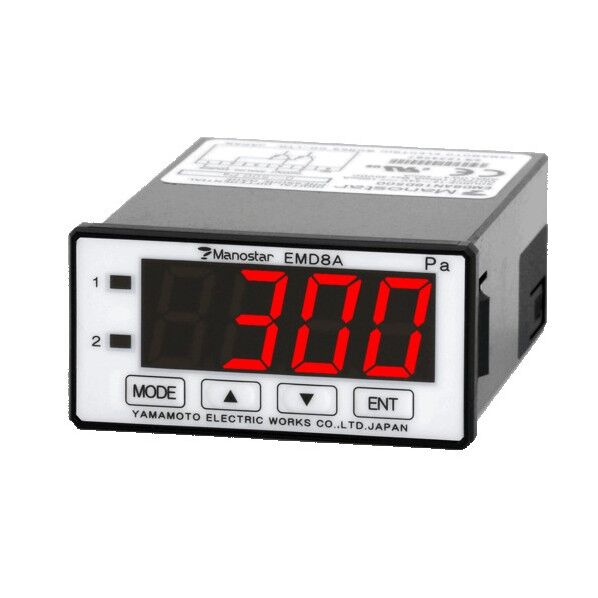 デジタル微差圧計 EMD8A PNP 4-20mA 2kPa EMD8AP16E2 1点