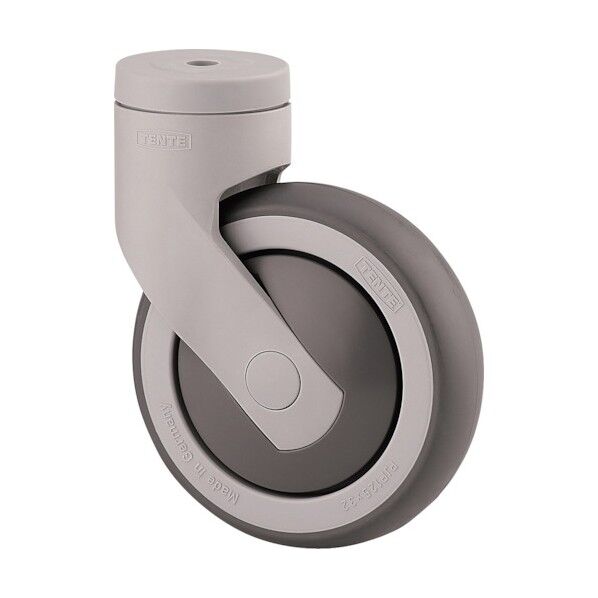 樹脂キャスターLEVINA(エラストマー車) φ100 自在式 5370PJP100P30-11 1点