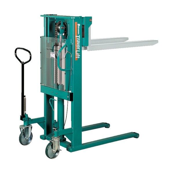 トラバーリフト(手動油圧式) 均等荷重650kg ST65 1点