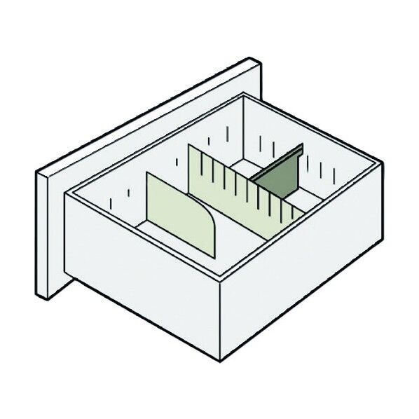 635223)LX-5 横仕切板 L5-ESI-A5Y DGY L5-ESI-A5Y DGY 1点