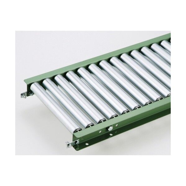 スチール製ローラコンベヤR3812PD型2000LX100WX75P R3812PDX2000L100W75P 1点