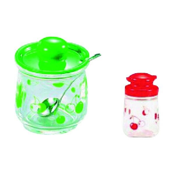 RISU(リス) ブルーム シュガーポット 赤 PBL453A 1点