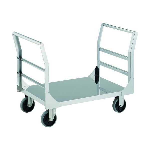 オールステンレス台車 両ハンドルタイプ 800X450 ASUD-3W 1点