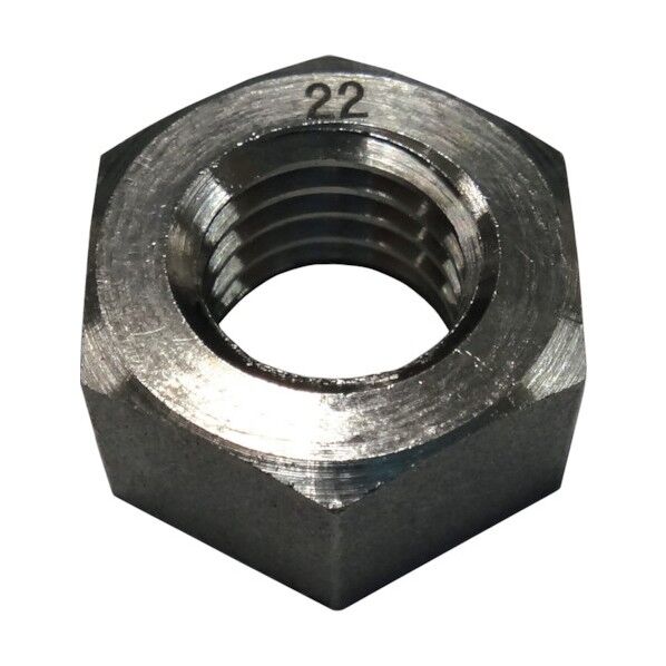 コノエ レアメタルスクリュー 六角ナット ALLOY C22 M12 NT1-ALLOYC22-12 1点